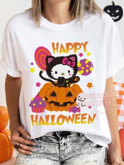 Hello Kitty Happy Halloween Shirt