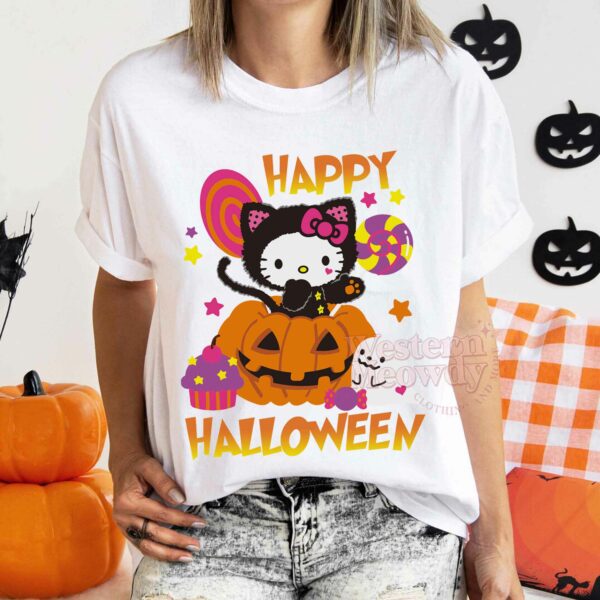Hello Kitty Happy Halloween Shirt