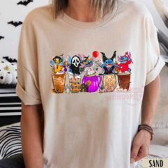 Stitch Coffee Cups Halloween Shirt