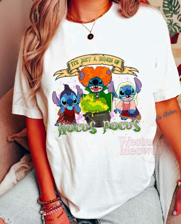 Stitch Hocus Pocus Halloween Shirt