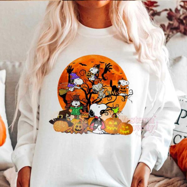 Peanuts Snoopy with Friends Halloween Shirt