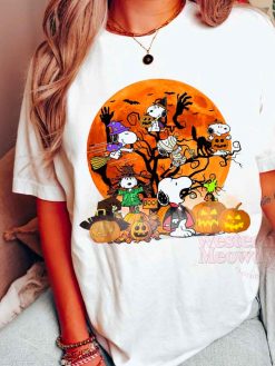 Peanuts Snoopy with Friends Halloween Shirt