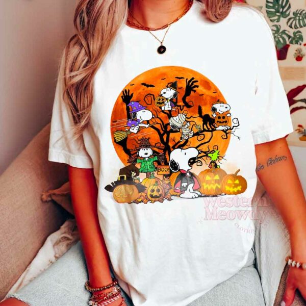 Peanuts Snoopy with Friends Halloween Shirt