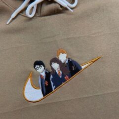Harry Potter Ron Hermione Embroidered Sweatshirt