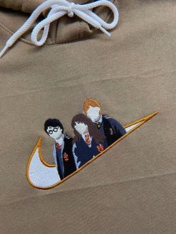 Harry Potter Ron Hermione Embroidered Sweatshirt