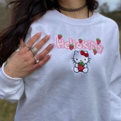 Hello Kitty Strawberry Sweatshirt