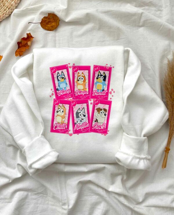 Bluey Barbie Sweatshirt 2D