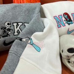 Nightmare Before Christmas Sally Jack Ver2 Couple Sweatshirt