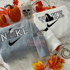 Morticia Addams and Gomez Addams Wednesday Couple Sweatshirt