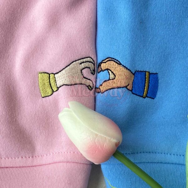 Beauty And The Beast Ver3 Couple Sweatshirt
