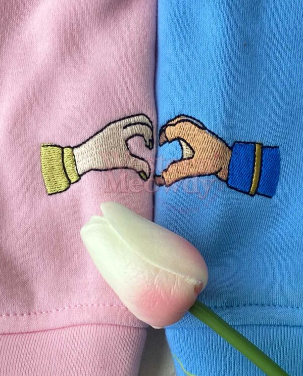 Beauty And The Beast Ver3 Couple Sweatshirt