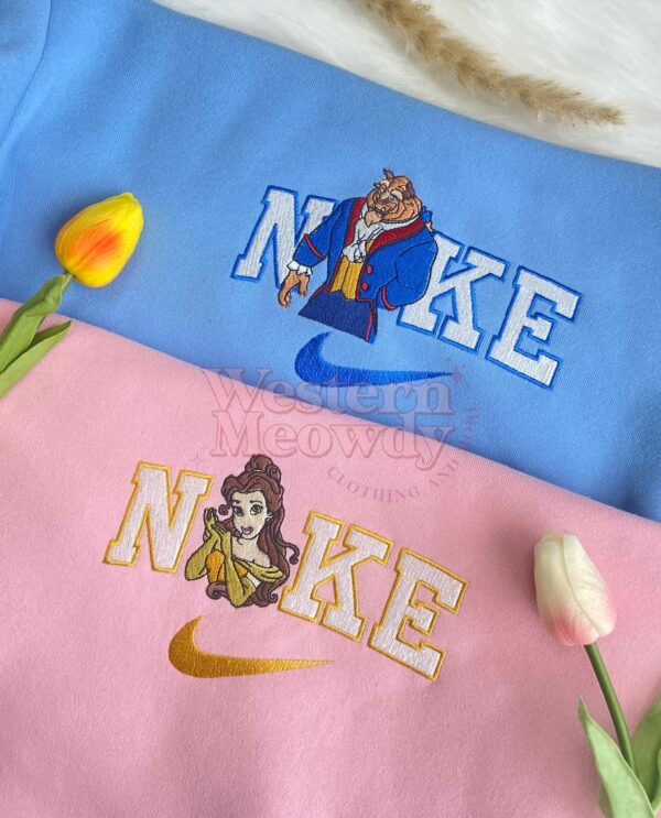 Beauty And The Beast Ver3 Couple Sweatshirt