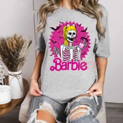 Barbie Skeleton Halloween Shirt