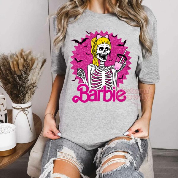Barbie Skeleton Halloween Shirt