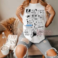 Ocean Eyes Lyric Billie Eilish Shirt