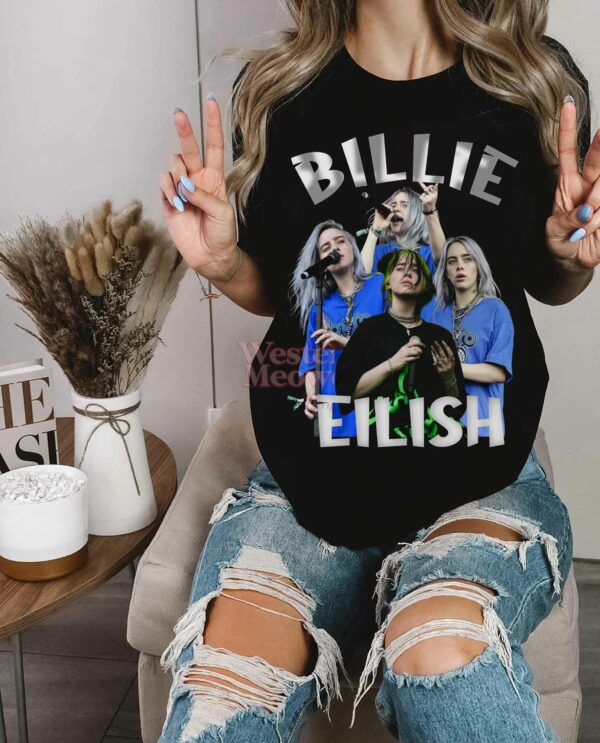90s Billie Eilish Photo T-Shirt
