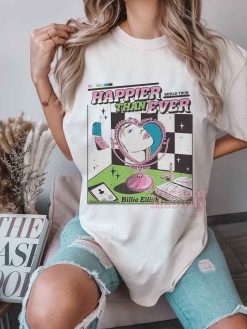 Billie Eilish Happier Than Ever World Tour Shirt