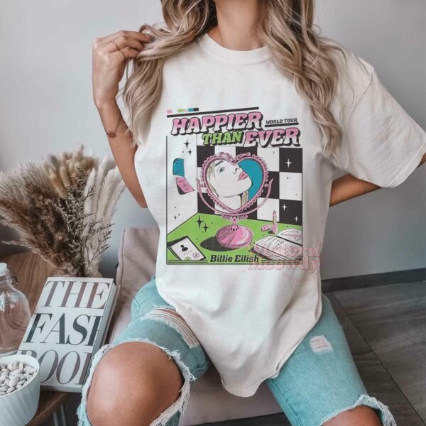 Billie Eilish Happier Than Ever World Tour Shirt