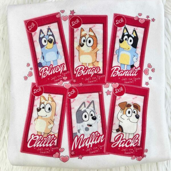 Bluey Barbie Sweatshirt 2D