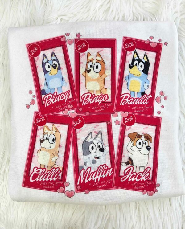 Bluey Barbie Sweatshirt 2D