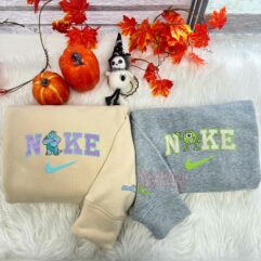 Mike Wazowski And Sullivan Couple Sweatshirt