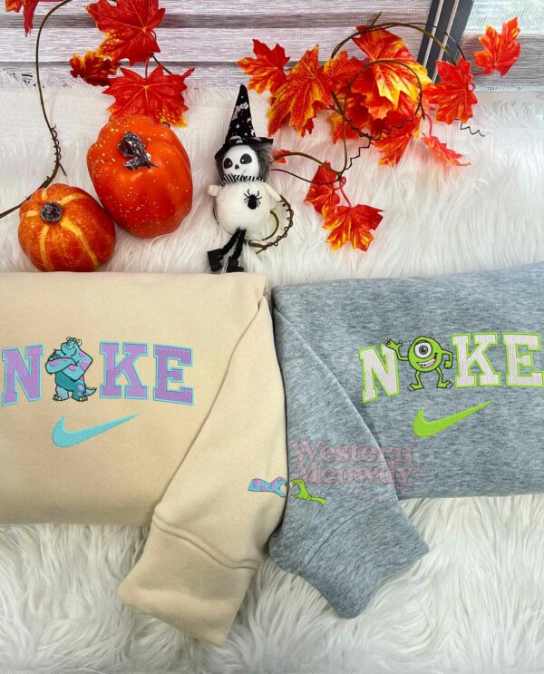 Mike Wazowski And Sullivan Couple Sweatshirt
