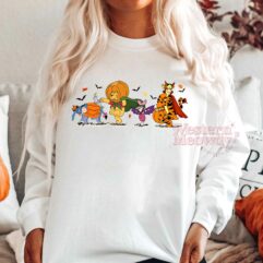 Winnie The Pooh Friends Halloween Sweatshirt
