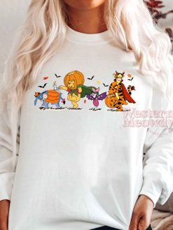 Winnie The Pooh Friends Halloween Sweatshirt