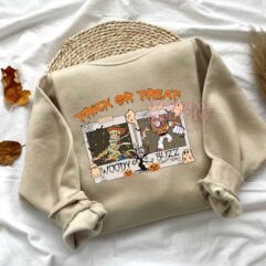 Buzz Lightyear And Woody Halloween Sweatshirt