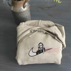 Scream Movie Embroidered Halloween Sweatshirt