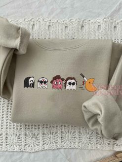 Halloween Killer Squad Embroidered Sweatshirt