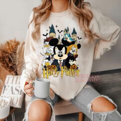 Harry Potter Mickey and Friends Halloween Sweatshirt