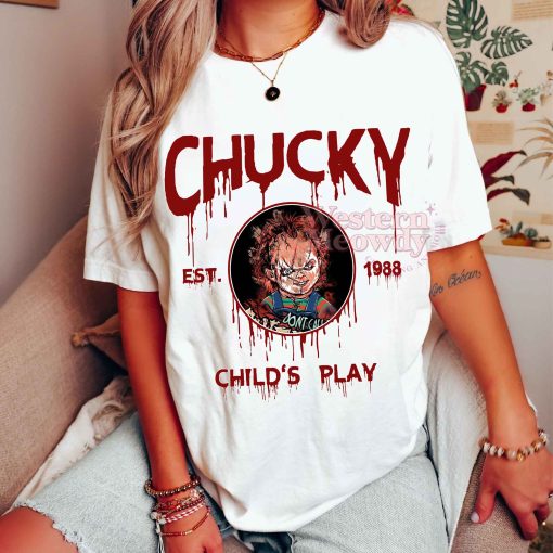 Chucky Child’s Play Est 1988 Halloween Killer Sweatshirt