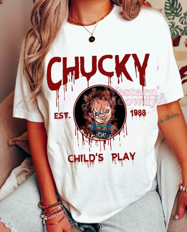Chucky Child’s Play Est 1988 Halloween Killer Sweatshirt