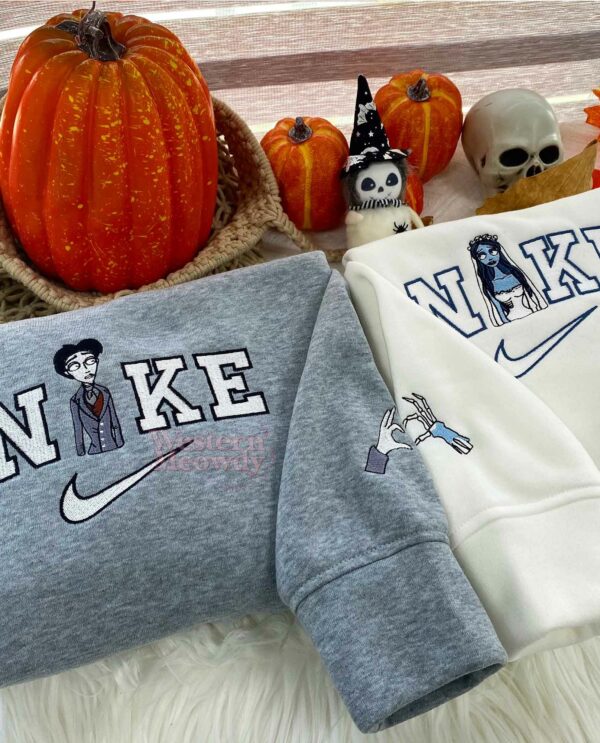 Victor and Emily – Corpse Bride Couple Sweatshirt