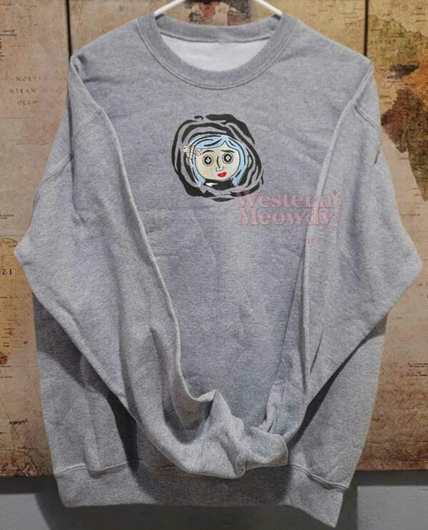 Coraline Button Eyes Version Halloween Sweatshirt