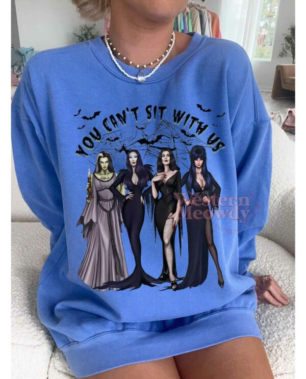 You can’t sit with us – Halloween Sweatshirt