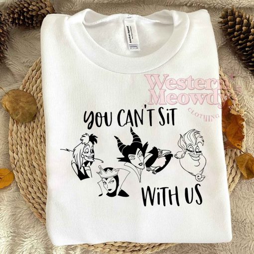 You can’t sit with us Ver2 – Halloween Sweatshirt