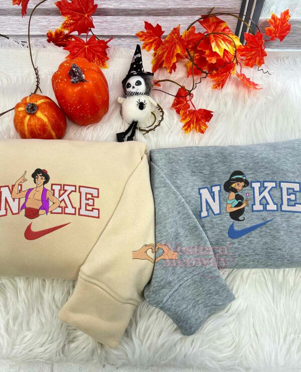 Aladdin and Jasmine Princess Couple Sweatshirt