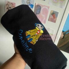 Coraline Ver5 Embroidered Sweatshirt