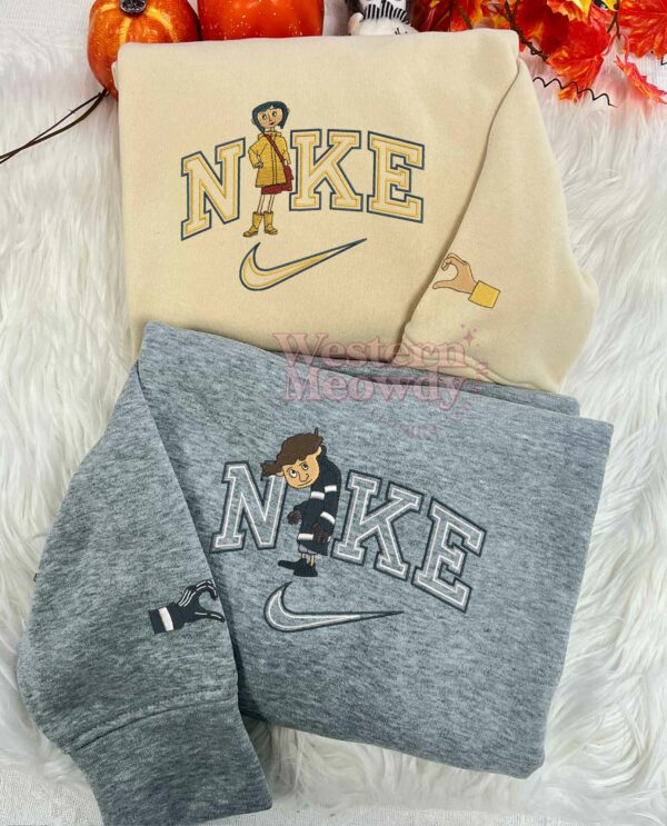 Coraline and Wybie Ver4 Couple Sweatshirt