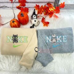 Toothless Dragon and Light Fury Ver6 Couple Sweatshirt