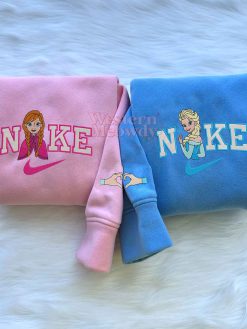 Elsa And Anna Frozen Couple Sweatshirt