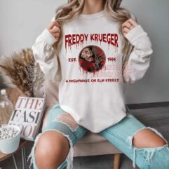 Freddy Krueger a nightmare on elm street Est 1984 – Halloween Killer Shirt