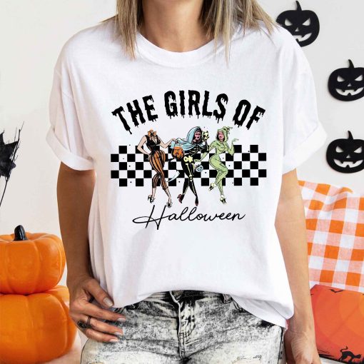 The Girls Of Halloween Ghouls Girls Shirt