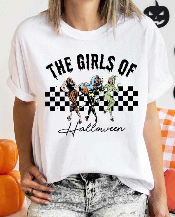 The Girls Of Halloween Ghouls Girls Shirt