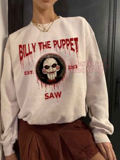 Billy The Puppet Saw Est 2003 Halloween Killer Shirt