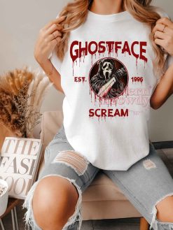 Ghost Face Scream Est 1996 Halloween Killer Shirt