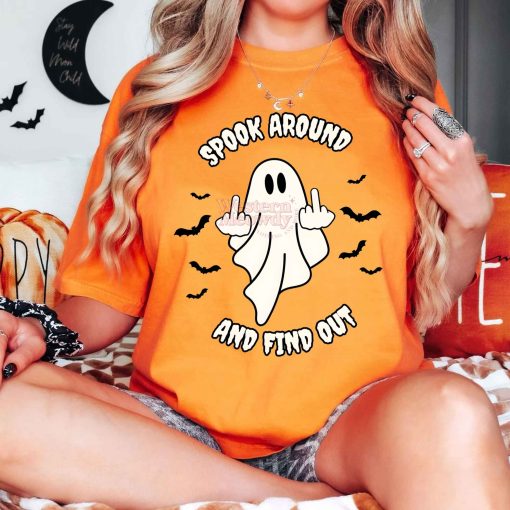 Spooky Ghost Halloween Sweatshirt