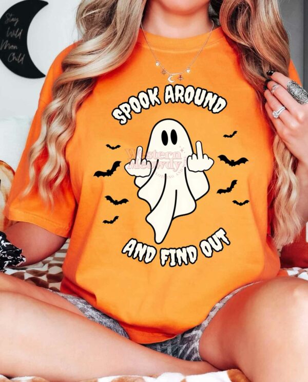 Spooky Ghost Halloween Sweatshirt